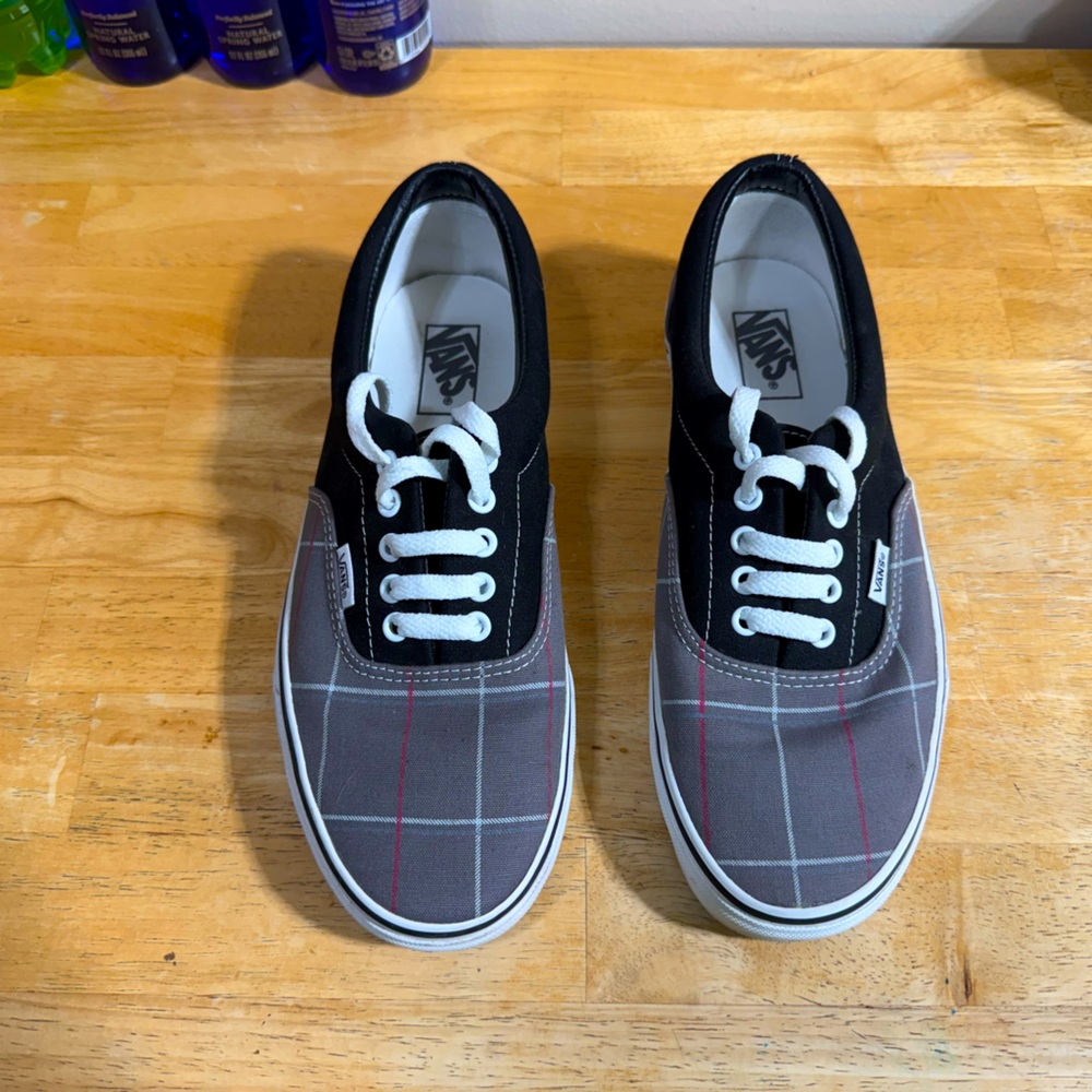 Plaid VANS mens 9.5